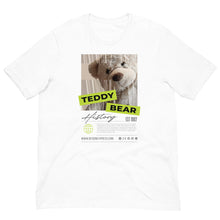 Teddy Bear Hystory Front Unisex T-shirt by Design Express