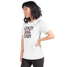 Crazy Dog Lady (Dog lover) Funny Light T-Shirt by Design Express