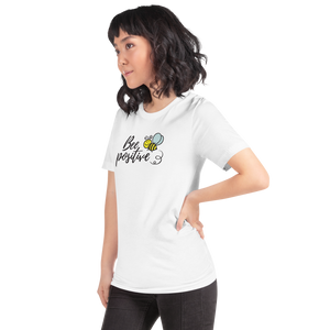 Bee Positive Short-Sleeve Unisex T-Shirt by Design Express