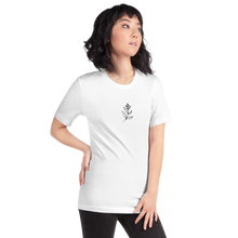 Let your soul glow Back Short-Sleeve Unisex White T-Shirt by Design Express