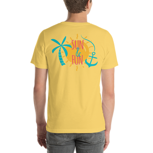 Sun & Fun Short-Sleeve Unisex T-Shirt by Design Express