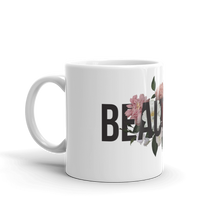 Beautiful Flower White glossy mug by Design Express