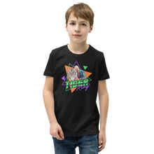 Black / S Tiger King Youth T-Shirt by Design Express